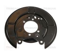 Triscan Spritzblech Bremsscheibe 8125 14205 Hinterachse links kataphoretisch für Nissan/Renault