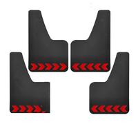 Spritzschutz Schmutzfänger Für Suzuki Für Jimny SJ20 JA12 JB23 JB33 Für JB64W JB74W JB64 JB74 Für Sierra Schmutzfänger Spritzschutz Kotflügel Schmutzfänger Auto SchmutzfäNger(4Pcs with Stickers)