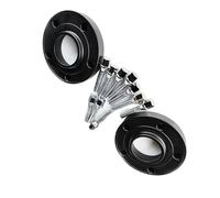 Spurplatten 2PCS 25mm PCD 5x108 CB 65,1mm Verbreiterung Rad Adapter Spacer 12x1,25 Kompatibel Mit Fiat Für Scudo 2007-2020 2021 2022 2023 2024 2025