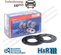 Spurplatten schwarz DR 10mm/Achse u.a.: Mercedes-Benz SLK R170 Bj. 1996-2004