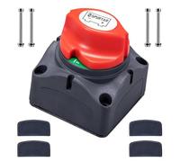 Spurtar Batterie Trennschalter 12V 24V 48V Batterie Hauptschalter Batterieschalter, 275/1250 Amp für Schiffsautos RV ATV UTV-Fahrzeug, Wasserdichter Hochleistungsbatterietrennschalter