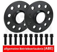 SCC Spurverbreiterungen mit ABE 2x10mm 12118W-ABE-1 für Volkswagen Arteon Beetle Caddy Eos Fox FOX Golf Jetta New Passat Phaeton Polo POLO Scirocco Sharan SPACEFOX T-Cross Tiguan Touran T-Roc