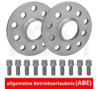 SCC Spurverbreiterungen mit ABE 2x10mm 12118E-ABE-1 für Audi A3 A4 A6L