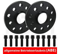 SCC Spurverbreiterungen mit ABE 2x15mm 12119W-ABE-1 für Seat Alhambra Altea Arona Ateca Cordoba Exeo Ibiza Leon Tarraco Toledo