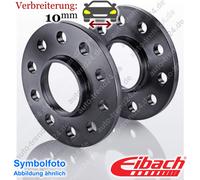 EIBACH Spurplatten Spurverbreiterung Distanzscheibe Ø72,5 5x120 10mm // 2x5mm S90-1-05-017-B