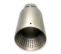 SQIFBA Auto Zubehör Für Golf 7 Für Golf R Für GTI 1 Stück Matt Edelstahl Auto Auspuff Endrohr Universal Auspuffrohr Schalldämpfer Endrohr Endrohre & Endrohrteile(73-101MM)