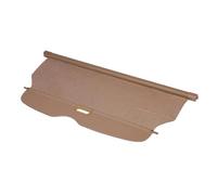 SQIFBA Laderaumabdeckung Rollo Gepäckträger Für Den Kofferraum Ausziehbare Laderaumabdeckung Sonnenschutz Ablagefach Für Jeep Für Grand Für Cherokee 2011-2020 Wasserdichter Sichtschutz(Beige)