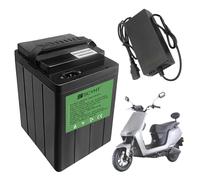 SSCYHT Lithium-Batterie 60V 30Ah 25Ah Ersatzbatterie 48V 20Ah Wiederaufladbare Batterien 72V Elektromotorradbatterien mit Ladegerät und Griff,60v20ah
