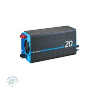 ECTIVE SSI 20 (SSI202) 12V 4in1 Sinus-Inverter 2000W/12V Sinus-Wechselrichter mit MPPT-Solarladeregler, Ladegerät und NVS