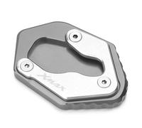 Stabile Parkhalterung Motorrad Zubehör Kickstand Enlarger Fuß Seite Stehen Verlängerung Pad Für Yamaha Xmax 125 250 300 350 400(Titanium)
