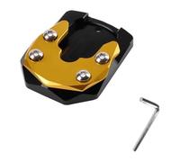 Ständerpolster-Verlängerung Für Yamaha Für Xmax 125 250 300 400 Motorrad Seitenständer Pad Zubehör Ständerverlängerung Vergrößerungshalterung(Go-ld)