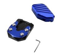 Ständerpolster-Verlängerung Für Yamaha Für Xmax 125 250 300 400 Motorrad Seitenständer Pad Zubehör Ständerverlängerung Vergrößerungshalterung(Blue-2)