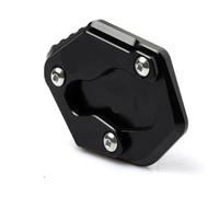 Ständerpolster-Verlängerung Für Yamaha Für Xmax 300 Für X-MAX 125 250 400 Motorrad Seitenständer Pad Zubehör Ständer Fußverlängerung Vergrößerungshalterung Vergrößerungspad(Schwarz)