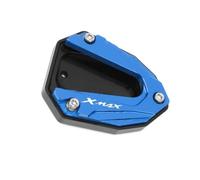 Ständerzubehör 1 Stück Motorrad-Seitenständer, Seitenständer-Vergrößerungsverlängerung, CNC-Zubehör Für Yamaha XMAX300 X-MAX300 Xmax X-MAX 300 2023(Blu)