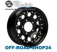 STAHL-Felgen 6x15 ET0 DOTZ MODULAR BEADLOCK Dark-SUZUKI SAMURAI Typ: SJ (5Stück)