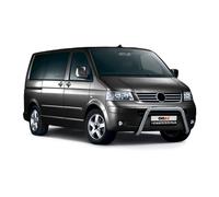 Stahl Frontbügel Frontschutzbügel für VW Transporter T5 2003-2015 mit ABE Silber
