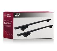 Für Skoda Fabia Fliessheck 04.2010 - 10.2014 G3 Dachträger Clop Stahl schwarz FP
