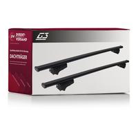 Für Skoda Fabia Fliessheck 04.2010 - 10.2014 G3 Dachträger Clop Stahl schwarz FP