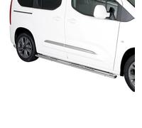 Stahl Schwellerrohre Trittbretter für Toyota Proace City Verso 2019-2026 Kurzer