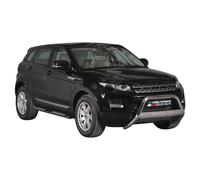 Stahl Seitenschweller Schwellerrohre für Range Rover Evoque 2011-2015 Schwarz