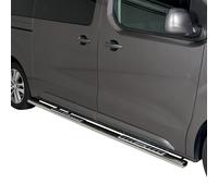 Stahl Seitenschweller Schwellerrohre für Toyota Proace 2016-2025 L2 Mitte Grau