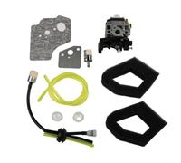 Stahl Vergaser Set GX35 GX25 mit Dichtungen Zündkerze | Passend für GX35, GX25, HHT35, FG110, direkte Montage ohne für modifikation, schnelle Reparatur