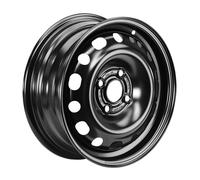 Alcar Stahl Schwarz Stahlfelge 15 Zoll ET40 5x114,3 ML66