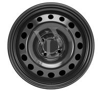 Alcar Stahl Schwarz Stahlfelge 15 Zoll ET43 4x100 ML60