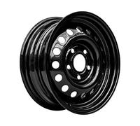 Stahlfelge für UNITRAILER Anhänger schwarz 5,5Jx14 H2 5x112 ET30 - 14 Zoll Stahlfelge mit 900 kg Tragfähigkeit für Anhaenger, Wohnwagen und Ersatzrad