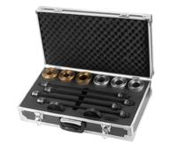 STAHLWERK Buchsenlager-Abzieher Set | Silentlager-Werkzeug | Radlager-Abzieher | Buchsenlager-Werkzeug | 27-teiliger Werkzeug-Satz zur Montage und Demontage von Radlagern und Fahrwerksbuchsen