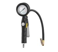 STAHLWERK Druckluft-Reifenfüllpistole DRA-162 ST | Druckluft Reifenfüller mit Manometer Messbereich | 2-in-1 Reifendruckprüfer für PKW, LKW, Motorrad, Fahrrad | Messbereich 0 bis 16 Bar/ 0 bis 230 PSI