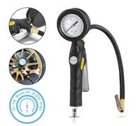 STAHLWERK Druckluft-Reifenfüllpistole DRA-162 ST | Druckluft Reifenfüller mit Manometer Messbereich | 2-in-1 Reifendruckprüfer für PKW, LKW, Motorrad, Fahrrad | Messbereich 0 bis 16 Bar/ 0 bis 230 PSI