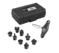 STAHLWERK Ölablass-Werkzeug Set 9 Teile Ölwechsel-Werkzeug Steckschlüssel-Satz