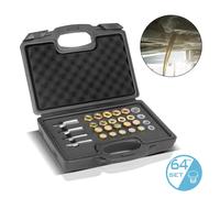 STAHLWERK Ölablassschraube Reparatur Set 64 tlg. Reparatursatz Öl-Ablass-Gewinde