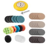 STAHLWERK Scheinwerfer Reparatur Set 41teilig Polierset Scheinwerferaufbereitung