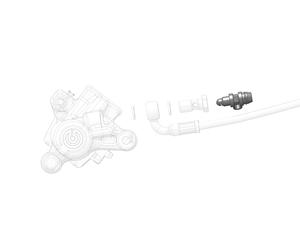 Stark Moto Bremssattel hinten Entlüfter + Abdeckung Einheitsgröße