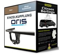 Oris Anhängerkupplung starr mit angeschraubtem Kugelkopf - PEUGEOT PARTNER TEPEE