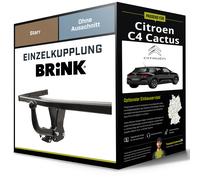 BRINK Anhängerkupplung Schwarz (593300) für Citroën C4 Cactus |