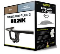 Starre Anhängerkupplung für NISSAN X-Trail 03.2007-12.2018 II Typ T31 Brink NEU