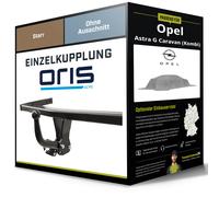 Oris Anhängerkupplung starr mit angeschraubtem Kugelkopf - OPEL ASTRA G Caravan