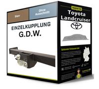 Für Toyota Landcruiser Typ J10 (G.D.W.) Anhängerkupplung starr neu