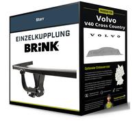 Brink Anhängerkupplung starr mit angeschraubtem Kugelkopf - VOLVO V40 Cross Country