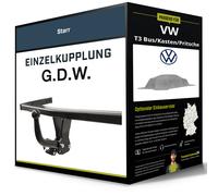 Starre Anhängerkupplung für VW T3 Bus/Kasten/Pritsche 79-92 Typ 25 G.D.W. NEU