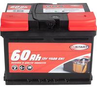 START Auto Batterie 60AH 12V 540A Pluspol Rechts 1 Stk