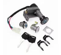 Start Key Lock Schalter Für Moped Roller 50cc 150cc GY6 Motorrad 4 Pins Zündschloss Schloss Set Mit 2 Schlüssel