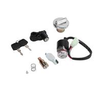 Start Lock Schalter Zündschalter Motorradzubehör Zündschloss-Sperrset Gasabdeckungssatz Helmersatz Für DAX Skyteam 50cc 125cc
