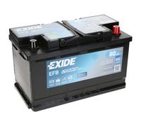 Exide EL800 Start-Stop EFB 12V 80Ah 720A Autobatterie