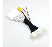 Startbuymore Rückfahrkamera-Adapterkabel für Toyota-Fahrzeuge mit Werks-Monitor-Kopfeinheit, ABS-Material, 12 V Plug-and-Play-Installation, kompatibel mit 40P-Rückfahrkamerasystemen, stabil für RCA