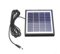 Startbuymore Solarmodul 5W 12V mit 300cm Kabel für nachhaltige Energieprojekte einschließlich Gartenleuchten und Beschilderung
