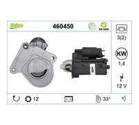 VALEO Starter 458640 für Ford MAZDA